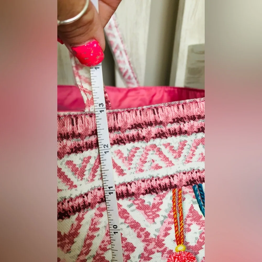 Estée Lauder Pink & Gold Cloth Bag Tote 💐🆕💐 Limited Edition Cloth Tote